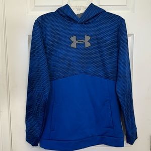 Under Armour Cold Gear Blue Hoodie Youth YXL